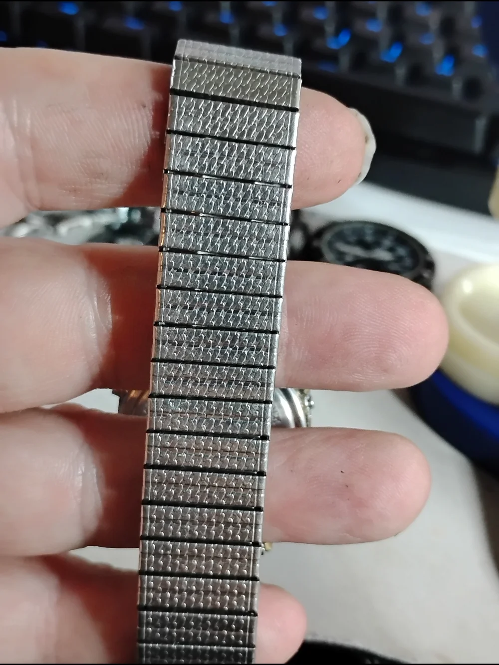 Timex Quartz Silver Digital Watch - Stainless Steel